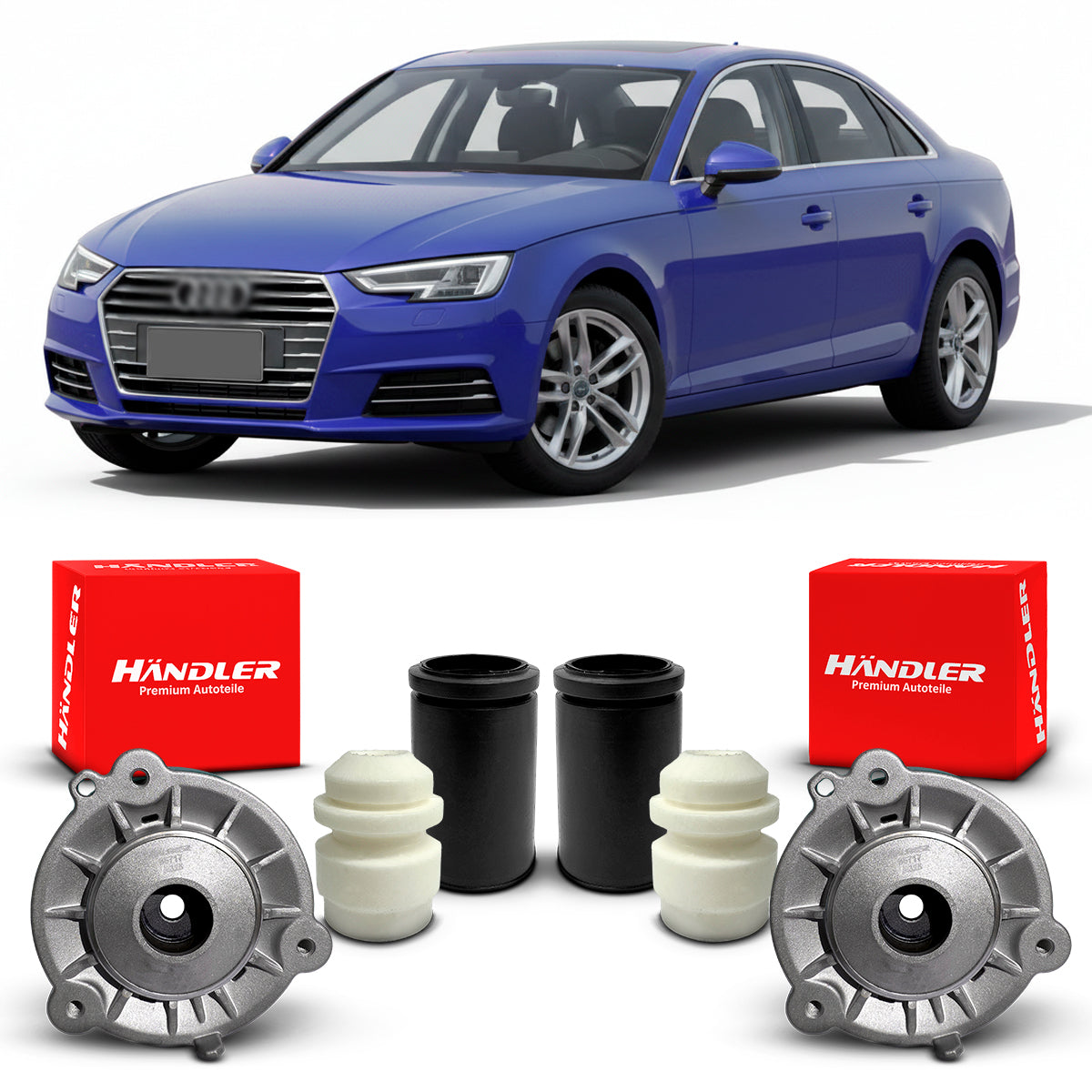 Par Kit Coxim Batente Händler Dianteiro Audi A4 2016 A 2019