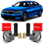 Load image into Gallery viewer, 2 Kit Coxim Batente Rolamento Dianteiro BMW 330i G20 2018 A 2021