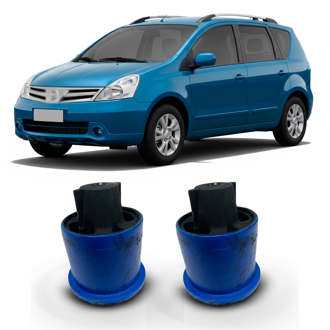 Par Bucha do Eixo Suspensão Traseira Nissan Livina 2010 a 2014