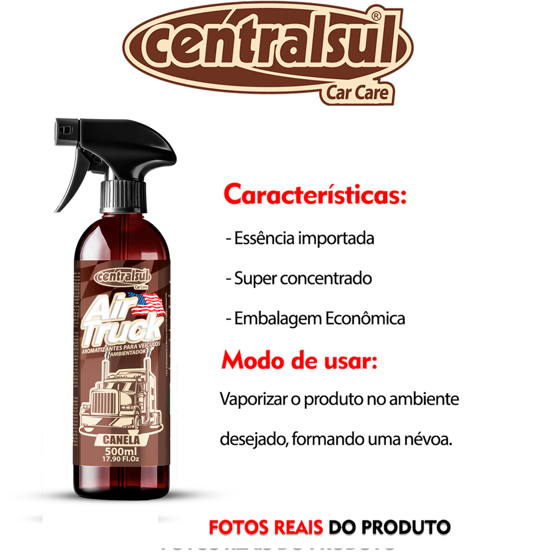 Aromatizante Automotivo Perfumado CentralSul Air Truck 500ml