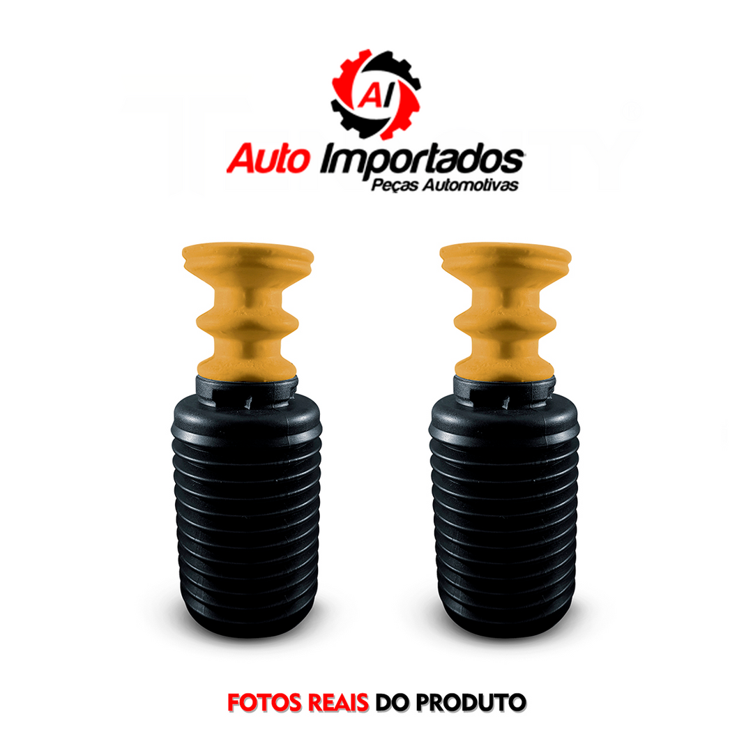 Par Kit Coxim Rolamento Tenacity Batente Coifa Dianteiro Jeep Compass 2011 a 2015